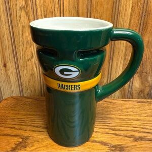 Greenbay Packers Logo Mug NFL Football Green/Gold